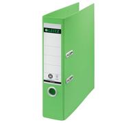 Leitz - Archivador de Palanca 180° Recycle de Polipropileno para Almacenaje de Documentos, 100 % Reciclable y Cartón Reciclado, para 600 Hojas A4, Verde, 10180055