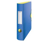 Leitz - Archivador de Palanca A4 de 180° Active Urban Chic, Azul, Lomo Redondead