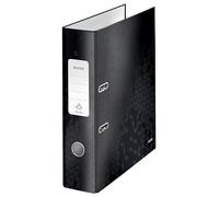 Leitz Archivador de Palanca A4, Negro, Lomo de 80 mm, Gama WOW, 10050095