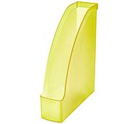 Leitz Archivador de pie A4, 6 unidades, para uso en formato vertical y horizontal, color amarillo, serie Plus, 24760010