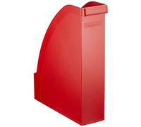 Leitz Archivador de pie A4, 6 unidades, para uso en formato vertical y horizontal, color rojo, serie Plus, 24760025