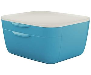 Leitz - Armario con cajones, color azul