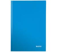Leitz Azul Cuaderno de Tapa Dura Wow A4 Renglones 80 Hojas