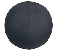 Leitz Balón de Asiento Ergo Active Antideslizante, Diseñado Ergonómicamente como Alternativa a la Silla de Escritorio, 65 cm de Diámetro, Incluye Funda de Tela, Bomba Aire Manual, 2 Tapones, 65420089