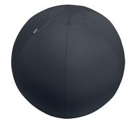 Leitz Balón de Asiento Ergo Active Antideslizante, Diseñado Ergonómicamente como Alternativa a la Silla de Escritorio, 75 cm de Diámetro, Incluye Funda de Tela, Bomba Aire Manual, 2 Tapones, 65430089