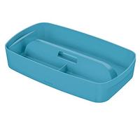 Leitz Bandeja Organizadora con Asa MyBox, Gama Cosy, Azul Calma, 52660061
