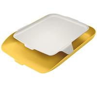Leitz - Bandeja para cartas y organizador, color amarillo cálido