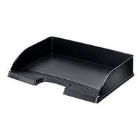 LEITZ Bandeja Portadocumentos Plus, Apaisada, A4 y Folio, Negro, 52180095, Estándar Apaisada