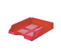 Leitz Bandeja portadocumentos Transit de Esselte, estándar, A4, Rojo, 15656 (Paquete de 6)