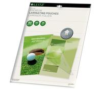 Leitz Bolsas de plastificación, Brillante, Transparente, A3, UDT, Bolsas de plas