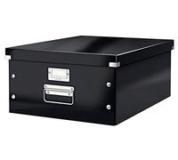 Leitz Caja de Almacenaje A3, Gama Click and Store 60450095 - Grande, Negro