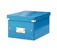 Leitz Caja de almacenamiento pequeña A5, Azul, Click and Store, 60430036 Pequeña