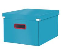 Leitz, Caja Mediana de Almacenaje Click and Store, Archivadora Plegable con Tapa