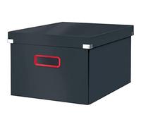 Leitz, Caja Mediana de Almacenaje Click and Store, Archivadora Plegable con Tapa