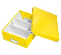 Leitz Caja Organizadora, Gama Click and Store 60570016 - Pequeña, Amarillo