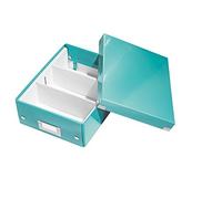 Leitz Caja organizadora pequeña, Turquesa, Click and Store, 60570051