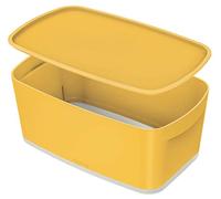 Leitz Caja Pequeña con Tapa MyBox, Gama Cosy, Amarillo Cálido, 52630019