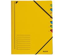 Leitz 39070015 amarillo carpeta - archivos (amarillo, A4, elástico, hoja, 245 mm, 320 mm)