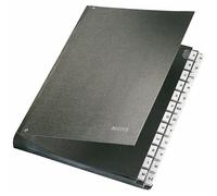 Leitz Carpeta clasificadora de cartón con 24 compartimentos pestañas AZ (A4)