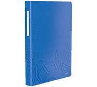 Leitz - Carpeta de Fundas A4, 80 Fundas, Capacidad para 160 Hojas, Fundas transparentes, Azul, gama Urban Chic, 46520032