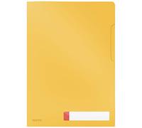 Leitz Carpeta de privacidad Cosy A4 PP 200μ, 3 unidades, amarillo cálido