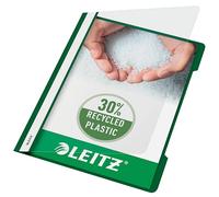 Leitz Carpeta estándar, Plástico, A4, Capacidad para 250 hojas, Verde