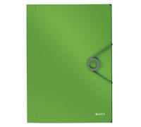 LEITZ Carpeta extensible de esquina maciza, PP, para aprox. 150 hojas, A4, verde