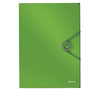 LEITZ Carpeta extensible de esquina maciza, PP, para aprox. 150 hojas, A4, verde claro, 45631050