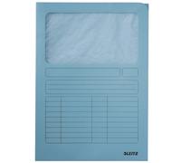 Leitz carpeta ventana azul claro A4 (100 unidades)