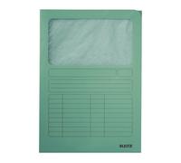 Leitz carpeta ventana verde claro A4 (100 unidades)
