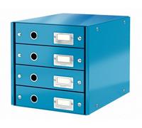 Leitz Click & Store - Cajonera - 4 Cajones - Para A4 (210 X 297 Mm