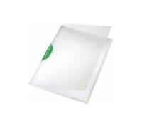 Leitz ColorClip - Sujetapapeles (A4, PP), color verde