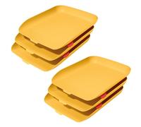 Leitz Cosy 53580019 - Bandeja para Cartas, 6 Unidades, Color Amarillo cálido