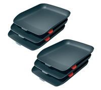 Leitz Cosy 53580089 - Bandeja para Cartas, 6 Unidades, Color Gris