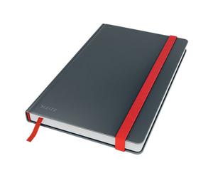 Leitz Cosy A5 Cuaderno cuadros tacto suave 90 gramos 96 hojas gris terciopelo