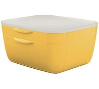 Leitz Cosy- Armario con cajones, color amarillo cálido