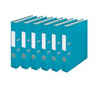 Leitz Cosy Serie 10620061 - Archivador de calidad (6 unidades, A4, 350 hojas, 5 cm de ancho de lomo), color azul