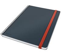 Leitz - Cuaderno, tamaño L, cuadrado, terciopelo gris