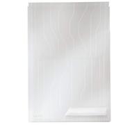 Leitz Dossier Combifile A4, Gran Capacidad, Extensible, Blanco Transparente Mate