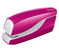 Leitz NeXXT Series Wow Battery Operated 10 Sheet Stapler - Pink