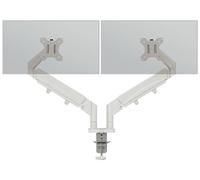 Leitz Ergo Brazo Ergonómico Doble para Monitores (17''-32'') - Soporte de Escritorio con Giro, Inclinación y Rotación, hasta 18 kg, Compatible VESA, Gris Claro, 65370085