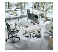 Leitz 65480000 - Organizador de Escritorio Pequeño Ergo, Compatible con Escritorios de hasta 35mm de Grosor, Ranuras para Colgar, Montaje con Abrazadera, 42cm x 25cm, Gama Ergo, Blanco