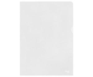 Leitz Esselte 54820 Standard Plus - Juego de fundas transparentes (10 unidades, A4, superficie mate, lámina de polipropileno de 0,115 mm)