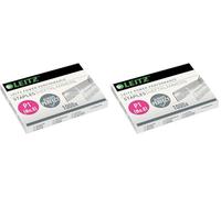 Leitz Esselte Leitz Power Performance P1 No 8, Grapas, 20 g (1 caja con 1000 Grapas) (Paquete de 2)