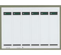 Leitz - Etiquetas Adhesivas para Lomo y para Lomo Imprimibles Adhesivas para Archivadores de Palanca de Cartón, Estrechas, Cortas, Gris, 39 x 192 mm, Papel, 16860085, Pack de 600 Etiquetas