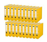 Leitz FolderSys - Archivador (A4, 52 cm, 20 unidades), color amarillo