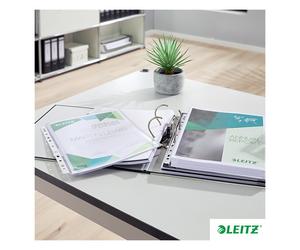 Leitz funda multitaladro 11 agujeros A4 170 micras (10 unidades)