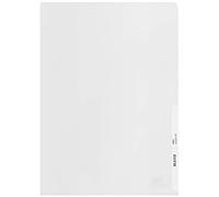 Leitz Fundas A4 Recycle – Polipropileno 140 micras, Mate con Relieve, Transparente, Pack de 25