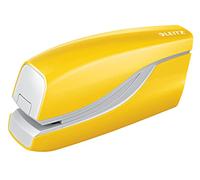 Leitz Grapadora eléctrica NeXXt WOW, 10 hojas, batería, amarillo