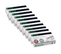 Leitz Juwel 56410000 - Grapas de 4 mm, 10 cajas de 2000 unidades, color plateado